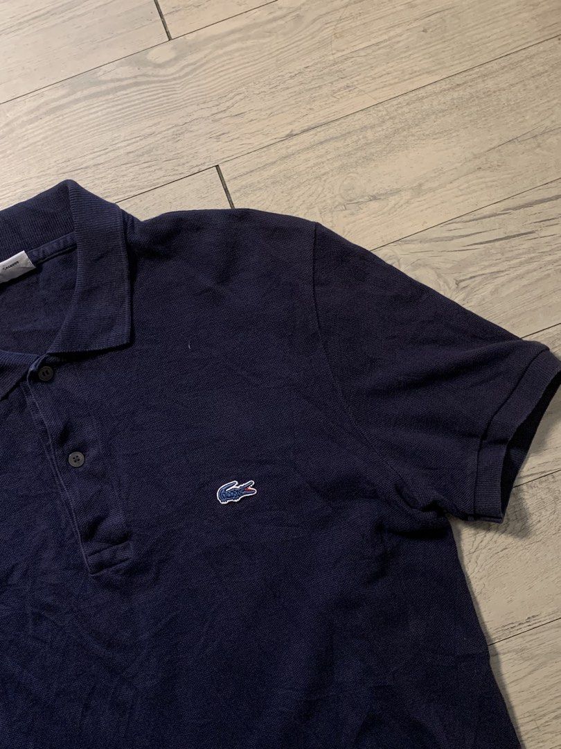Lacoste Polo Shirt (Category: Luxury Apparel) located in Manila. Submitted by sgthriftmanila2.0 (Listing ID 1463039464, Image 2). Description: Details Size large 22x29 Excellent condition 9orup/10 CR DM .