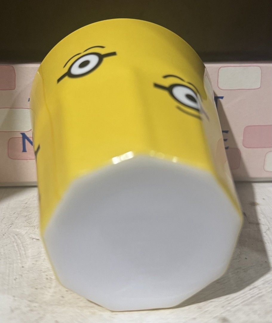 Lawson Minion Melamine Cup (Category: Other Kitchenware & Tableware) located in Consolacion. Submitted by luxekerei (Listing ID 1462913907, Image 2). Description: - yellow Minions melamine tumbler featuring a character face design on the side..