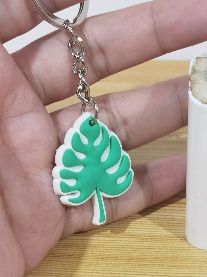 Leaf Rubber Keychain (Category: Character Goods) located in Taguig. Submitted by kalabasza (Listing ID 1462908042, Image 2). Description: 📌 This is a preloved item. Please manage your expectation. 📌 Actual item posted. 📌 Item is in good condition. 📌 Product Color may slightly vary due to Photographic Lighting. 📌 Location: Taguig 📌 MOP: GCash. Payment first before ship. 📌 MOD: J&T, LBC, GoGo or Lalamove. 📌 DF/SF at buyer's expense. 📌 No r