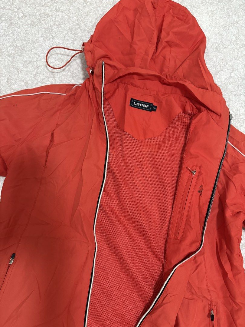 LECAF windbreaker-Jacket (Category: Coats, Jackets and Outerwear) located in San Juan, La Union. Submitted by prickleberry.ph (Listing ID 1462965490, Image 2). Description: LECAF ALMOST NEW BUT HAS minimal stains (cant be seen ww) size Small.