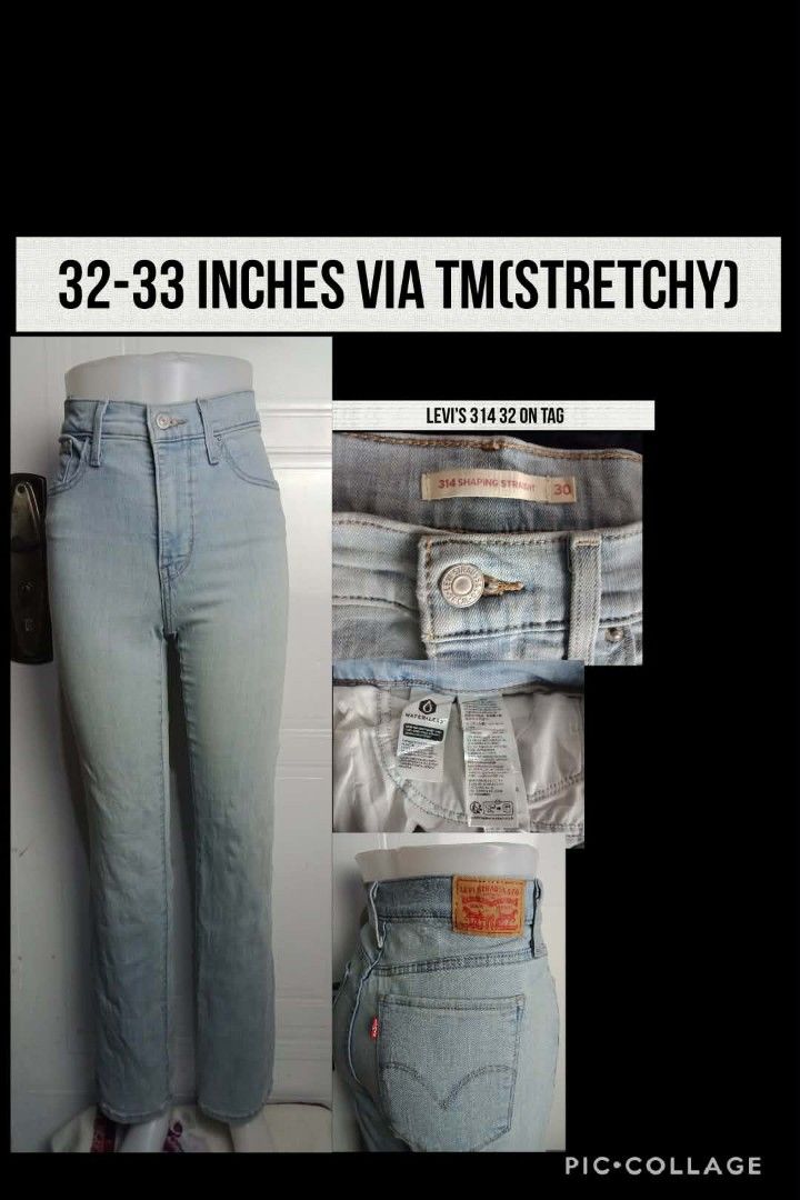 LEVI'S 314 (Category: Jeans) located in Baguio. Submitted by samantharose33 (Listing ID 1463004079, Image 1). Description: SHAPING STRAIGHT.
