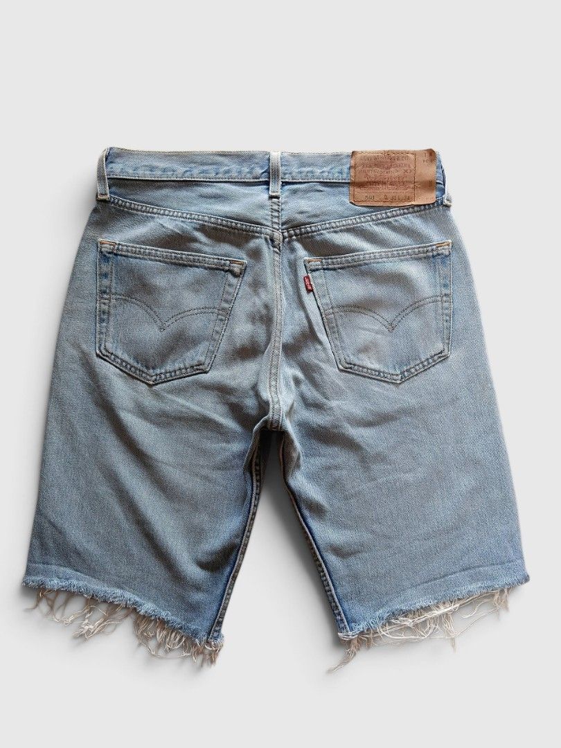 Levis 501 denim short (Category: Shorts) located in Malasiqui. Submitted by v.hype (Listing ID 1462995396, Image 2). Description: Levis 501 denim short size : 31 on tag dimension: 31w 19.5L excellent condition price: 1200 pesos + ship.