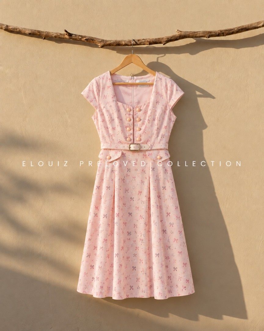 Light Pink Dress (Category: Dresses) located in Quezon City. Submitted by blessed.elouiz (Listing ID 1462975150, Image 1). Description: ✨ PRELOVED FIND — ₱65 ONLY! ✨ 👗 Neat, simple & easy to style 🌿 Preloved piece 💰 ₱65 only! Perfect for everyday wear, work, errands, or casual days. 😊 📌 Please manage your expectations: This is a preloved item. Minor signs of previous use may be present. Actual colors may vary slightly depending on lighting a