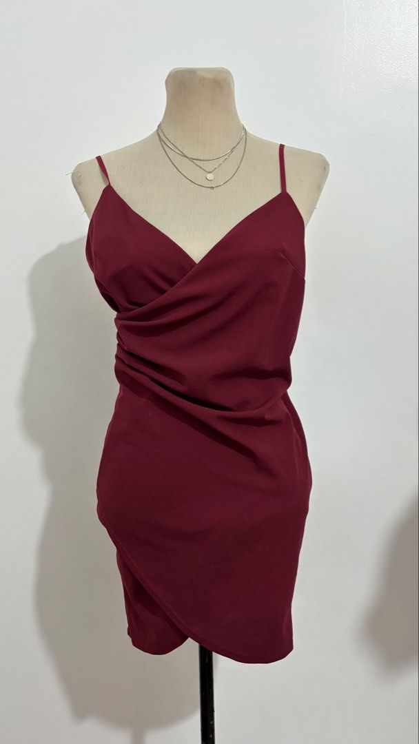 Light Purple Off-Shoulder Button-Up Dress (Category: Dresses) located in Manila. Submitted by robbyrabbit (Listing ID 1462922944, Image 3). Description: Pwede mamili on my post Pwede rin retail name your price para maubos na sila kayo ng bahala sa presyo Small to med Pwede take all kayo na bahala sa presyo free manequinCute light purple dress. Off-shoulder design with short sleeves. Button-up front with pearl-like buttons. Collar detail. Great fo