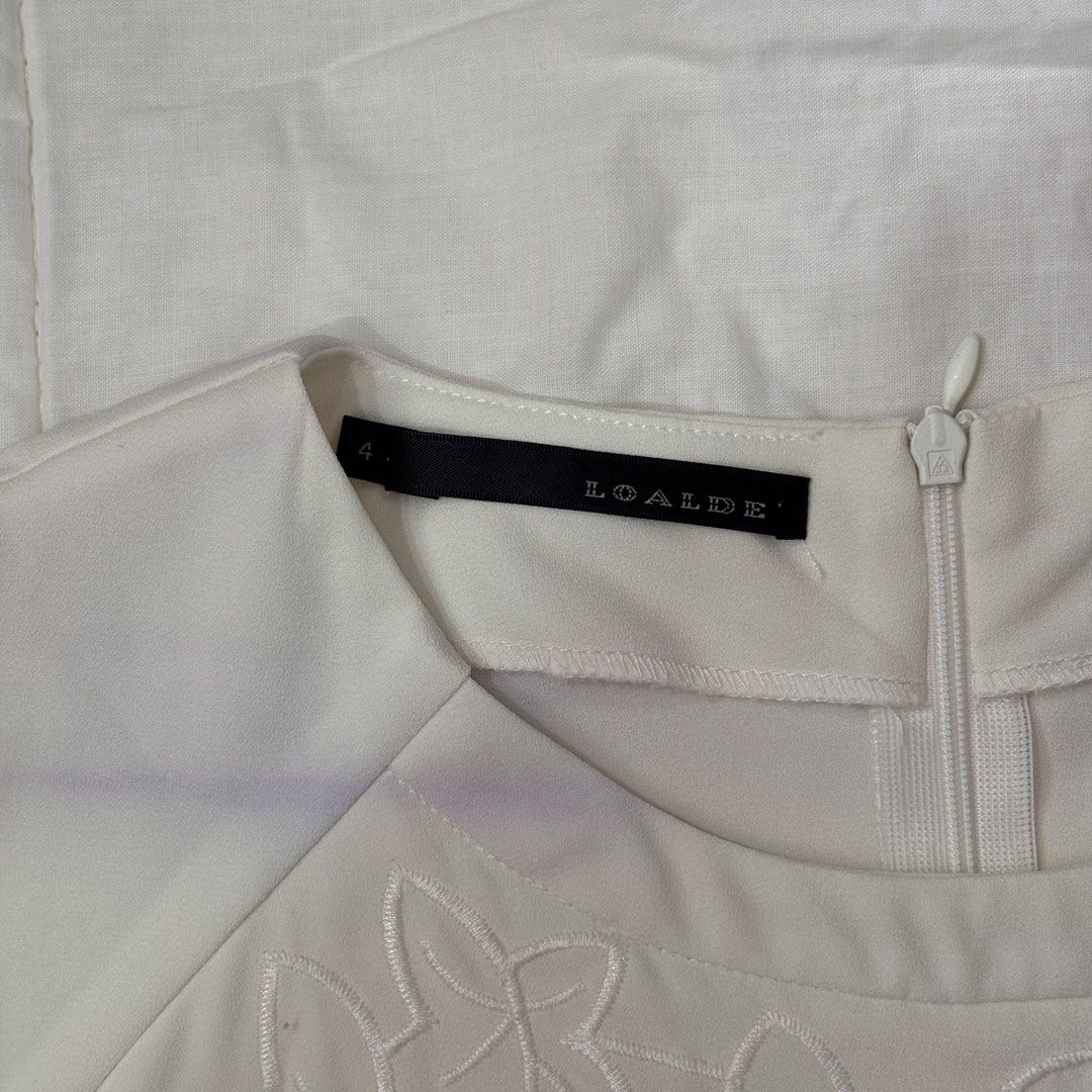 LOALDE White Lace Overlay Dress (Category: Dresses) located in Iloilo. Submitted by manicfaerydream (Listing ID 1462932304, Image 2). Description: .