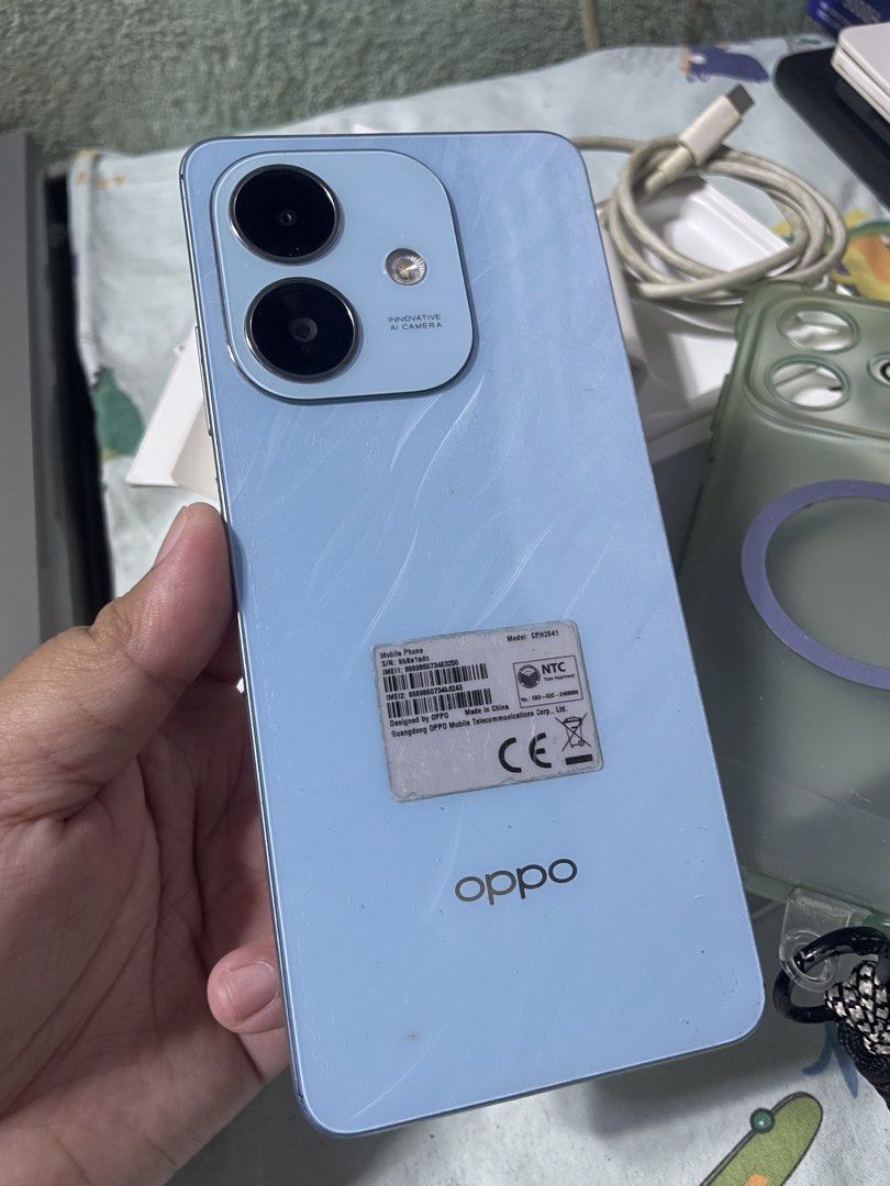 LOOKING KASWAP NG TABLET WITH SIMSLOT (Category: Huawei) located in Manila. Submitted by krayzel2001 (Listing ID 1463046402, Image 3). Description: OPPO A3X 128gb no issue Complete lahat .