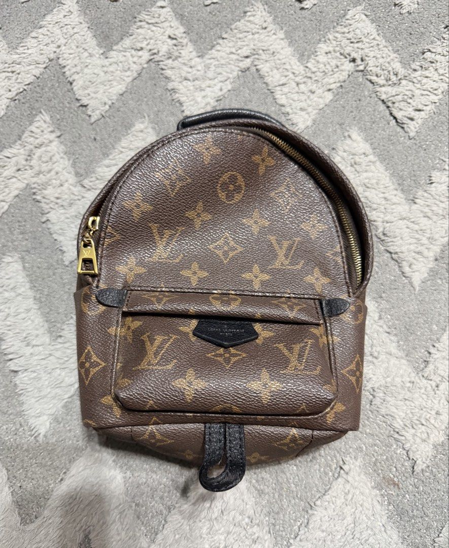 Louis Vuitton - Palm Spring Mini Backpack (Category: Backpacks) located in Cavite. Submitted by commoncourtesy (Listing ID 1463098219, Image 1). Description: Missing one sling .