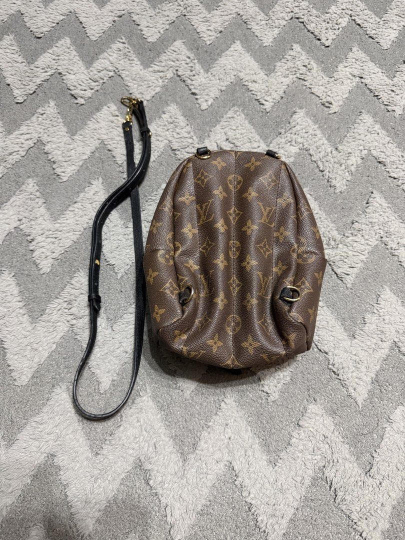 Louis Vuitton - Palm Spring Mini Backpack (Category: Backpacks) located in Cavite. Submitted by commoncourtesy (Listing ID 1463098219, Image 2). Description: Missing one sling .