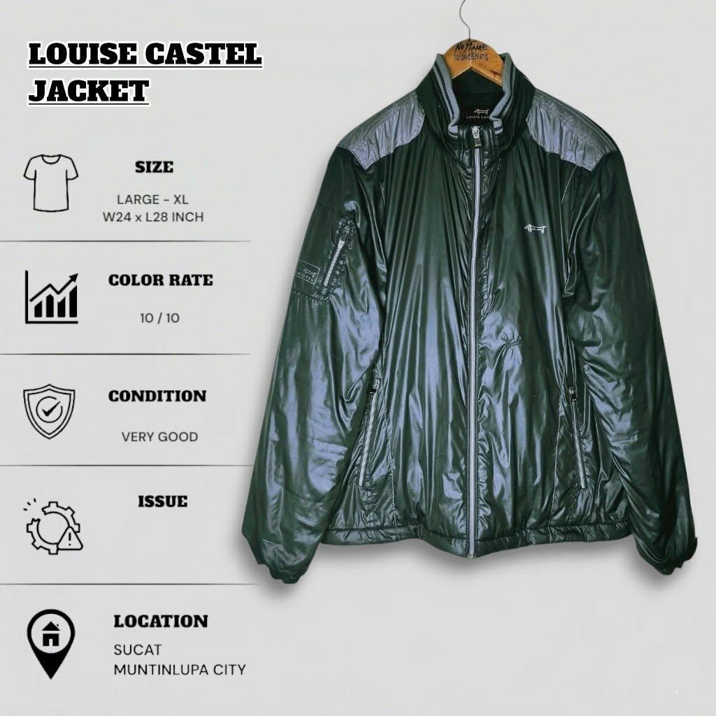 LOUISE CASTEL JACKET (Category: Coats, Jackets and Outerwear) located in Muntinlupa City. Submitted by nofame12 (Listing ID 1463008874, Image 1). Description: PLEASE CHECK THE DETAILS OF THE ITEM ON FIRST PHOTO. LOCATION- SUCAT MUNTINLUPA CITY.