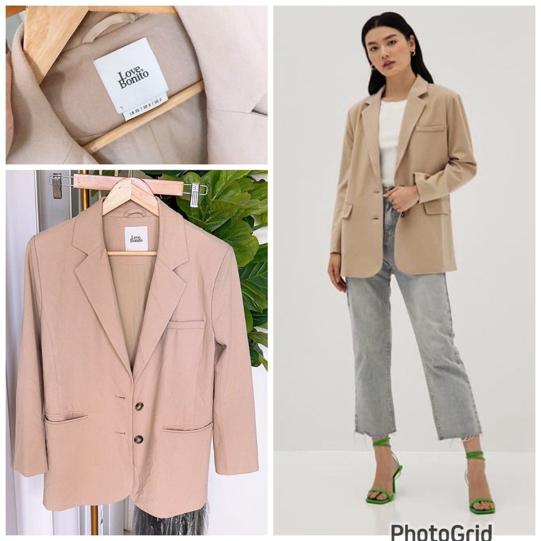 Love Bonito Blazer (Category: Coats, Jackets and Outerwear) located in Cabanatuan. Submitted by boutiquelouise (Listing ID 1462906999, Image 1). Description: B-19x2(38) inche L-27 inches.