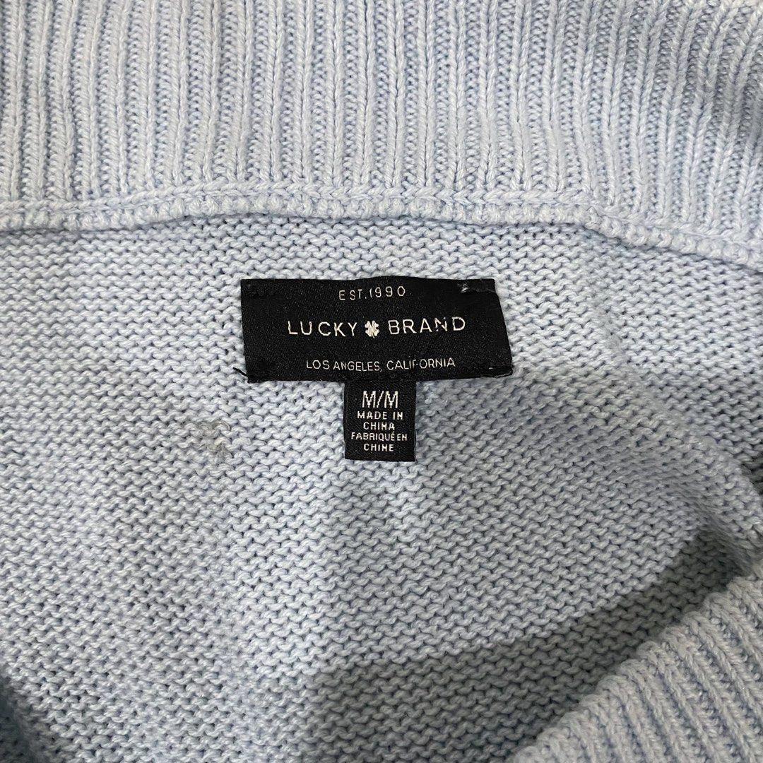 Lucky Brand Sweater (Category: Longsleeves) located in Manila. Submitted by givewitht (Listing ID 1463041786, Image 3). Description: - Bought it from Baguio Night Market.