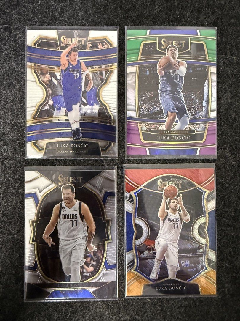 Luka Doncic Cards (4 PCS) (Category: Raw Singles) located in Dagupan City. Submitted by nehpetsaroda (Listing ID 1463034659, Image 1). Description: Sold as set.