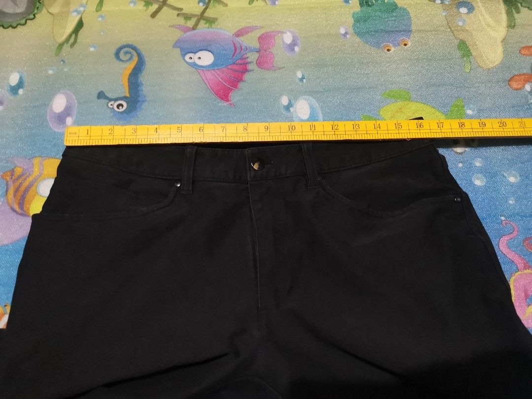 Lululemon black denim pants (Category: Jeans) located in San Pedro. Submitted by thriftersthrift (Listing ID 1463104192, Image 3). Description: Waistline (inches) :33 Length(inches) :43 Good condition Already wash Color rate : 9.5 /10 🌵ALL ITEMS ARE FROM UKAY BALE SO MANAGE YOUR EXPECTATION 🌵 ASK SELLER FOR MORE INFORMATION COLOR MAY CHANGE TRU LIGHTING.