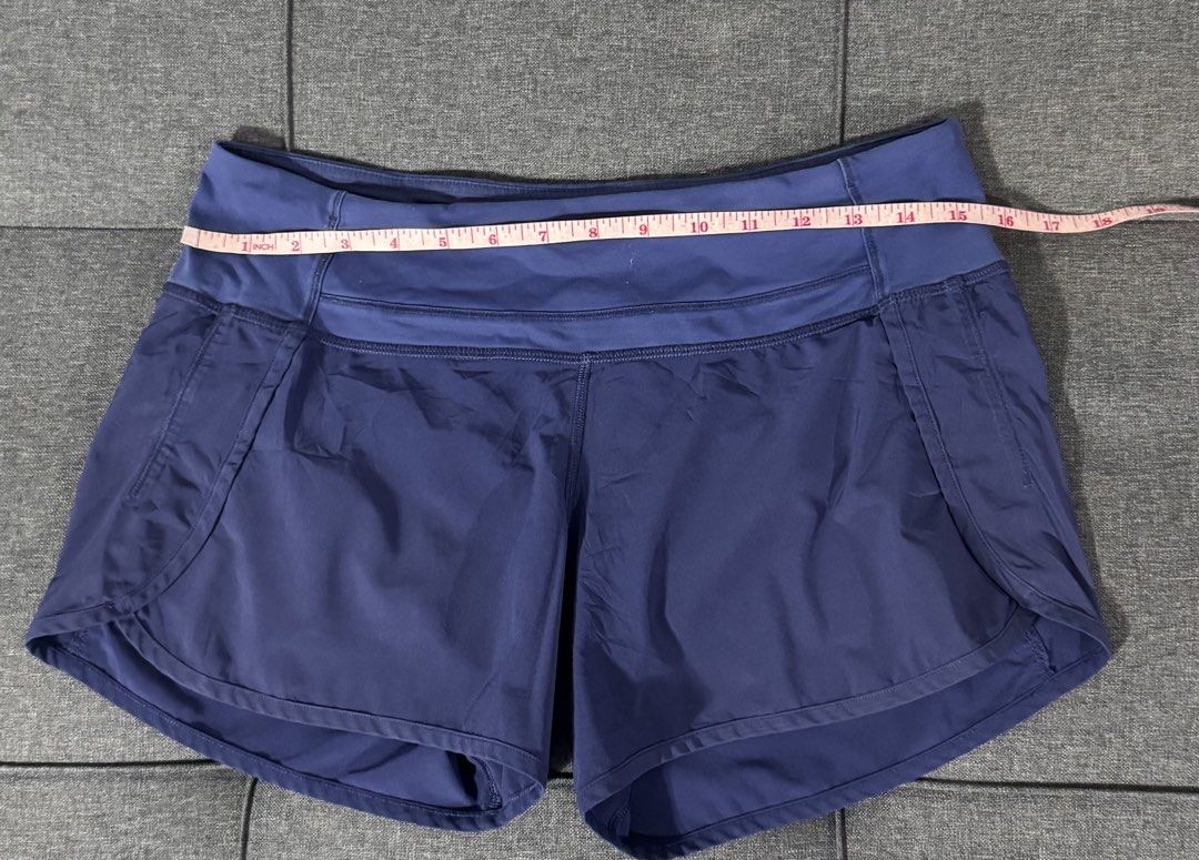 LULULEMON Speed Up Short blue dot 6 (Category: Activewear) located in General Santos City (Dadiangas). Submitted by curatedstuffs101 (Listing ID 1462948022, Image 2). Description: Excellent used codition No flaws Color rate:10/10 Size:dot 6 Pls see photos for the exact measurements Low ballers will not be entertained..