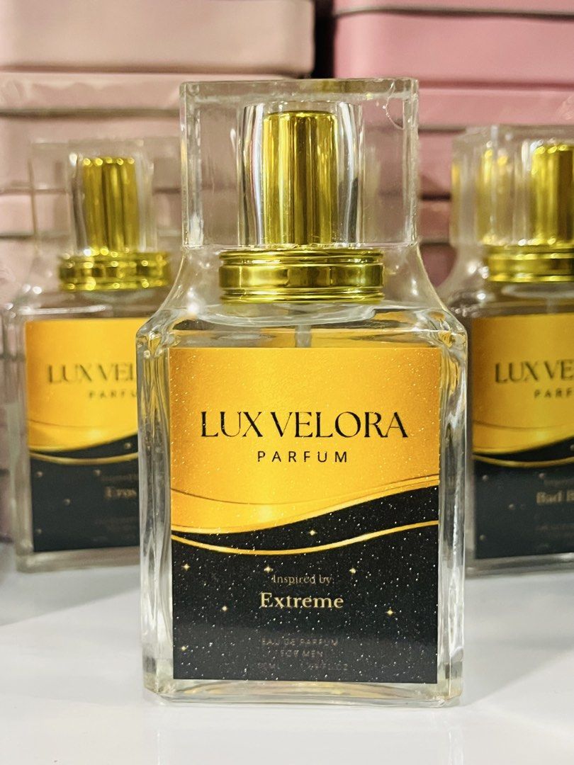 Lux Velora Parfum Extreme Eau de Parfum for Men (Category: Fragrance & Deodorants) located in Santa Cruz. Submitted by prelovedbysky803 (Listing ID 1463061445, Image 1). Description: - Lux Velora Parfum Extreme - Eau de Parfum for Men - 100ml Bottle - Inspired by a popular fragrance - Ideal for daily wear and special events - Great value deal!.