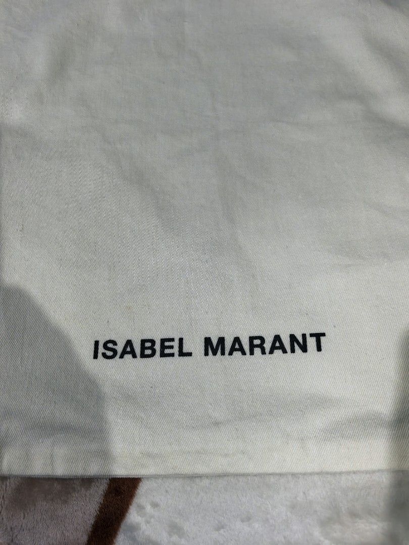 Luxury Dust Bag ( Isabel Marant) (Category: Luxury Accessories) located in Batangas. Submitted by theitemspot (Listing ID 1463019912, Image 2). Description: Lux Dust Bag (Isabel Marant) Like new No issue.