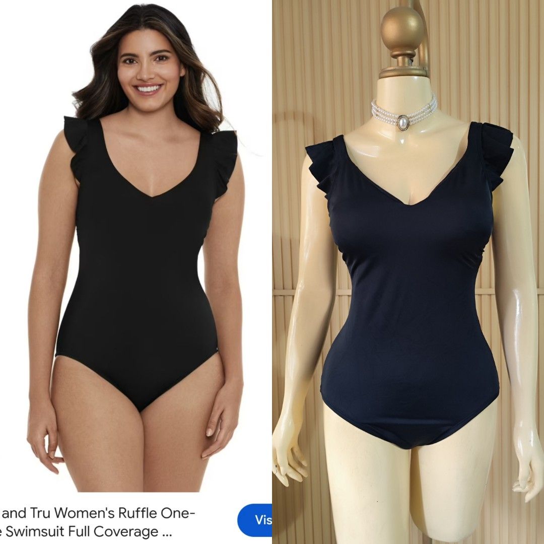(M) Time & Tru Ruffle One Piece Swimsuit (Category: Bikinis & Swimsuits) located in Paranaque City. Submitted by tanz2014 (Listing ID 1462938626, Image 1). Description: 🥀𝐒𝐔𝐏𝐄𝐑 𝐆𝐀𝐍𝐃𝐀 𝐍𝐈𝐓𝐎🥀 🌻Like New🌻 🌼Brand: TIME &TRU ➡️Built in Pad 🌸Size: Medium 💸Mine: P399 🔺All Items are PRELOVED in good condition. 🔺Please do manage your expectations. 🔺WASH before USE‼️ 🔺BUY at your own RISK‼️ ❌NO RETURN, NO EXCHANGE POLICY❌ 🚫BOGUS BUYE