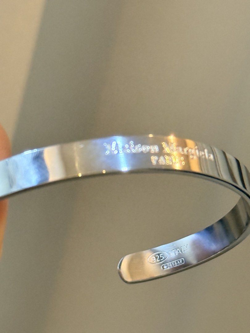 Maison Margiela Cuff Bracelet (Category: Accessory Holder, Box & Organizers) located in Candaba. Submitted by beyondcollection (Listing ID 1462934128, Image 3). Description: - 925 Silver - Authentic - No More Other Inclusions - Can do video call.