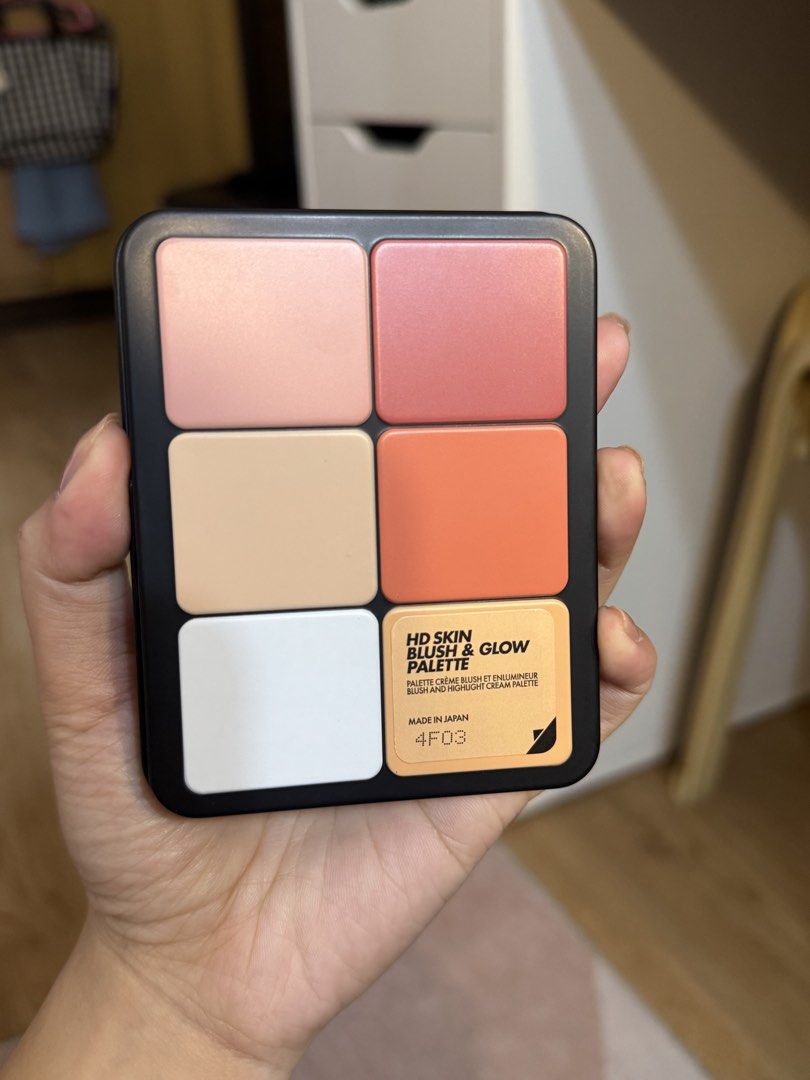 MAKEUP FOREVER HD SKIN BLUSH & GLOW PALETTE (Category: Makeup) located in Quezon City. Submitted by declutteringella (Listing ID 1462908029, Image 2). Description: - BLUSH & HIGHLIGHT - LIGHTLY USED - NO BOX - USED 1-2x PER PAN .