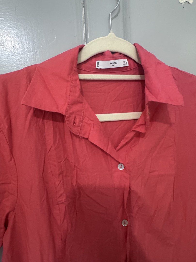 MANGO PINK RED DRESS (Category: Dresses) located in Makati City. Submitted by sassywear.ph (Listing ID 1462902229, Image 2). Description: Mango dress, small-medium. .