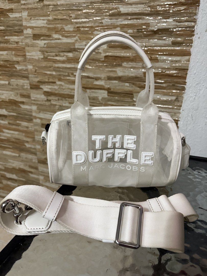Marc Jacobs The Duffle Clear Transparent Mini Bag (Category: Luxury Bags & Wallets) located in Cavite. Submitted by aiks1993 (Listing ID 1462756498, Image 2). Description: 💯 Authentic Message for more photos/details.