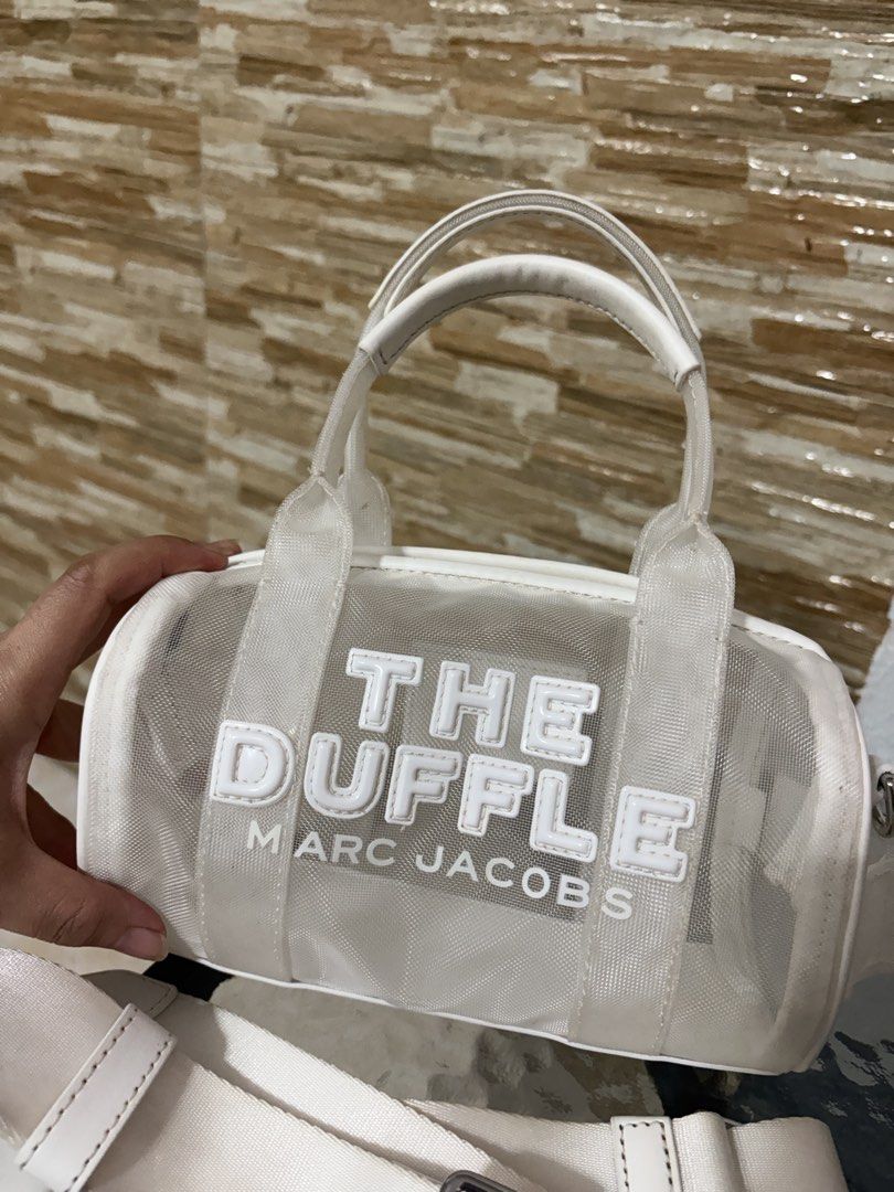 Marc Jacobs The Duffle Clear Transparent Mini Bag (Category: Luxury Bags & Wallets) located in Cavite. Submitted by aiks1993 (Listing ID 1462756498, Image 3). Description: 💯 Authentic Message for more photos/details.