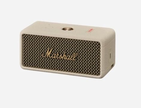 Marshall Emberton II Portable Bluetooth Speaker (Category: Soundbars, Speakers & Amplifiers) located in Bacoor. Submitted by lancom001 (Listing ID 1463107440, Image 2). Description: ✅ **Marshall Emberton 2 / Emberton II** ✅ Unit only ❌ No box ❌ No charger / USB-C cable **SPECS:** 🔊 Marshall Signature Sound 🎵 True Stereophonic 360° Sound 🔊 2 × 2-inch 10W full-range drivers 🔊 2 × Passive Radiators ⚡ 2 × 10W Class D Amplifiers 🎚 Frequency Respo