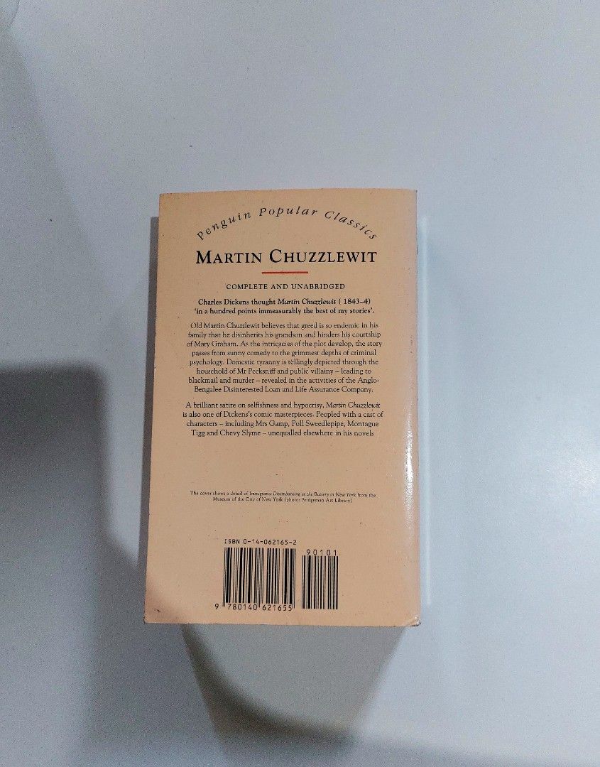 Martin Chuzzlewit by Charles Dickens (Category: Storybooks) located in Tanauan. Submitted by solanaclassics (Listing ID 1462934045, Image 2). Description: 📚 major bookshelf clean out / clearance sale ~ — RFS: decluttering my bookshelves and switching to digital books — MOP: Gcash | fast shipping *feel free to send a message if you wish to negotiate the price :).