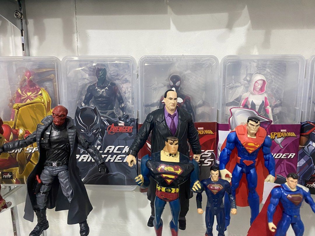 Marvel Legends Action Figures - Various Characters (Category: Figurines & Statues) located in Manila. Submitted by luckyflower-83c4 (Listing ID 1462922085, Image 3). Description: - Collection of Marvel Legends action figures available. - Includes popular characters like Iron Man Hulkbuster, Captain America, Thor, and Doctor Strange. - Ideal for any Marvel fan or collector. - Can be purchased as a complete lot or as individual figures. - Message f