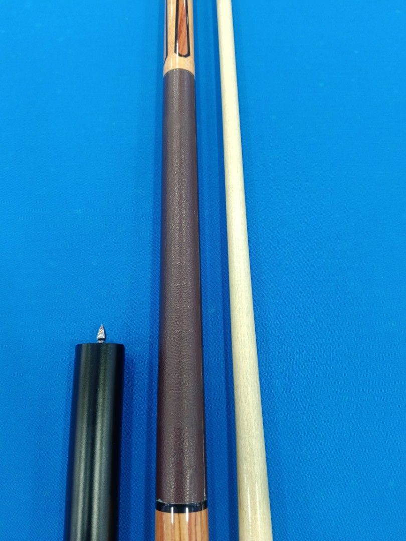Mcdermott (Category: Billiards and Bowling) located in Antipolo. Submitted by boyli13 (Listing ID 1463072938, Image 3). Description: FOR SALE MCDERMOTT EF-4 Year 1990-1999 TULIPWOOD, BIRDSEYE MAPLE CUE 19.5 oz 3x8x10 Joint Pin Hard Rock Maple Shaft 12.5mm Roll Straight Stock Brown Leather Wrap Newly Refinished 8 inches Extension Included Resell Value $400 High $285 Mid -Ebay Asking Price 15K.
