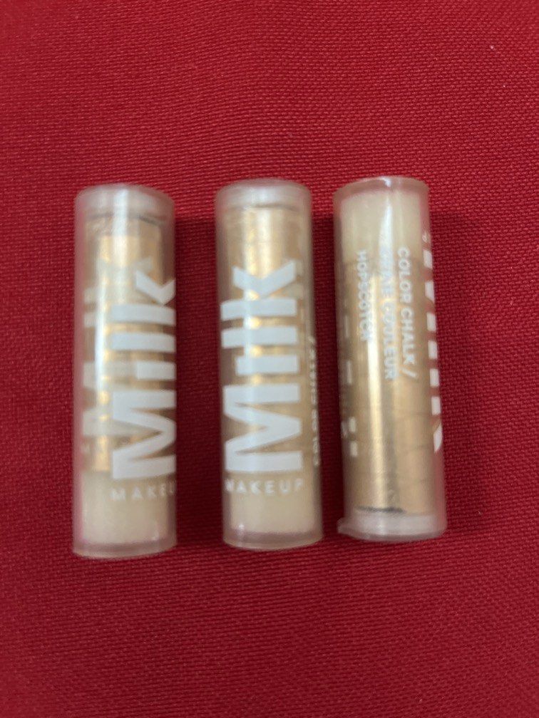 MILK MAKEUP COLOR CHALK MULTI USED POWDER (Category: Makeup) located in Manila. Submitted by luxeclassyshop (Listing ID 1462909946, Image 2). Description: MILK MAKEUP COLOR CHALK HOP&SCOTCH 2.5g No box.
