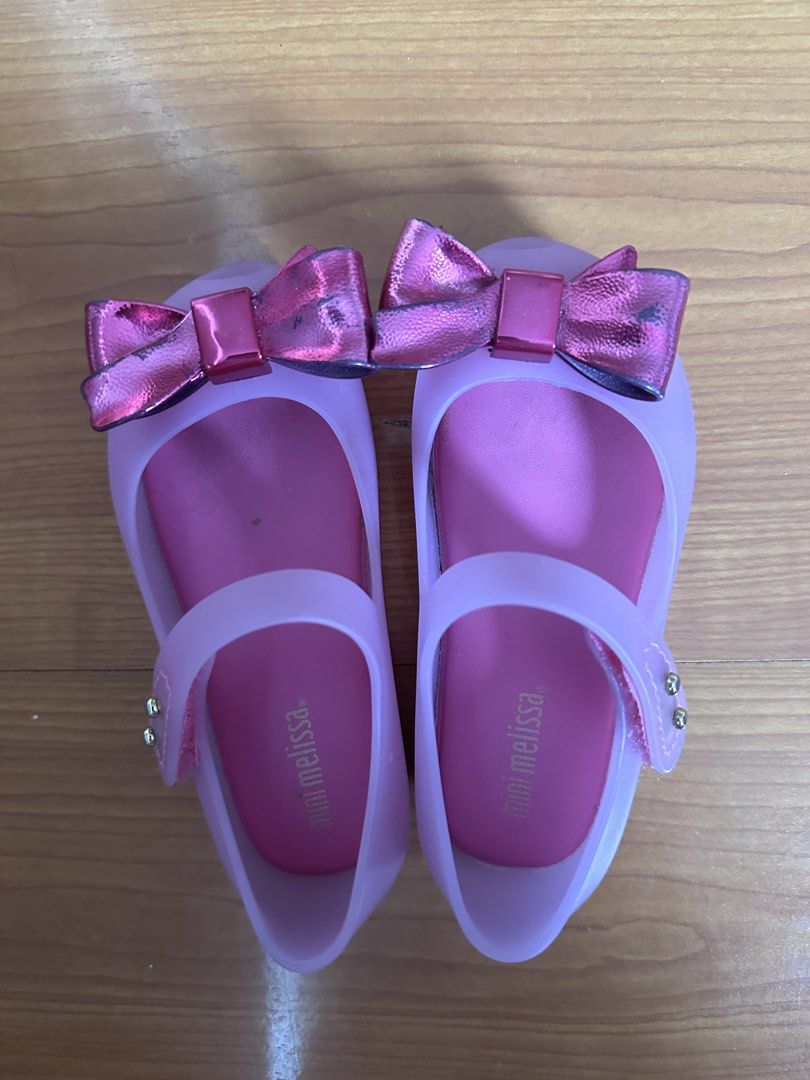 Mini Melissa (Category: Babies & Kids Fashion) located in Tarlac. Submitted by inlovewithbagsph (Listing ID 1463050443, Image 1). Description: Size US8.
