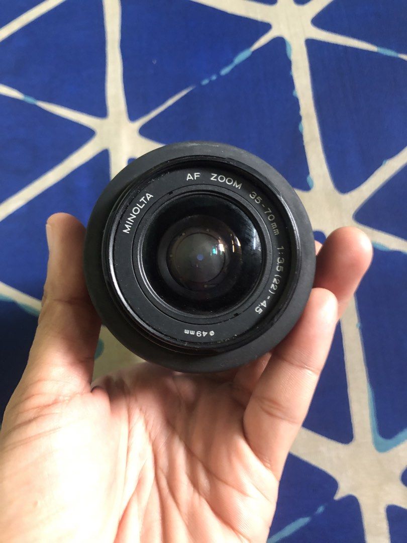 Minolta AF35-70 Lens (Category: Lens & Kits) located in Quezon City. Submitted by markgolveo (Listing ID 1462902115, Image 1). Description: Minolta AF35-70 Lens.