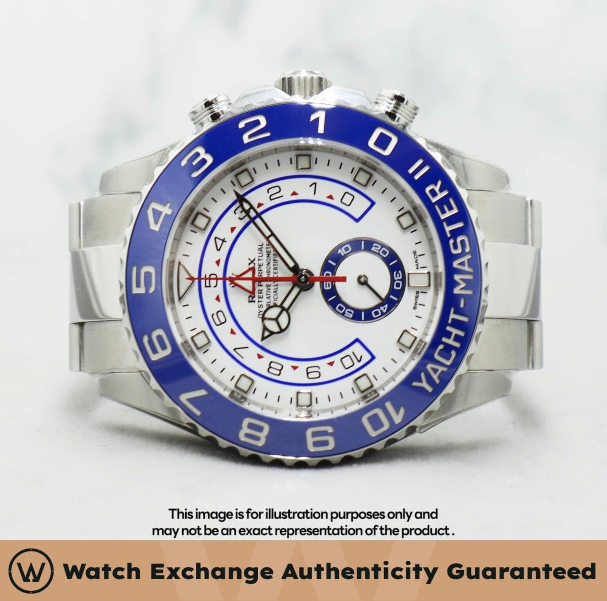 [Mint] Rolex Yacht Master II Oyster 116680 White (Mercedes Hands) Dial Z22029 Sep 2019 (Category: Watches) located in Singapore. Submitted by watchexchange.sg (Listing ID 1418697476, Image 1). Description: [Mint] Rolex Yacht Master II Oyster 116680 White (Mercedes Hands) Dial Z22029 Sep 2019 Price: $20,300 Brand: Rolex Model: 116680 Condition: Mint Dial: White (Mercedes Hands) Case Diameter: 44mm Material: Stainless Steel Original Box: Yes Origin