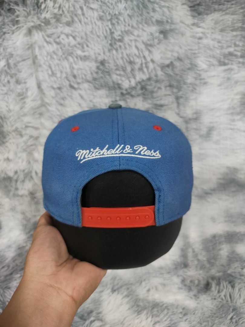 Mitchell & Ness OKC Thunders (Category: Caps & Hats) located in Midsayap. Submitted by rogeandrei29987 (Listing ID 1462996845, Image 2). Description: 📌OKC by Mitchell and Ness •Snapback •10/10 cr •Washed and ready to wear✅ •No issue •As New MOP: Gcash Courier✈️: J&T Unli vouch/Vc with item Loc: Kabacan, North Cotabato/Parang Maguindanao❤️.