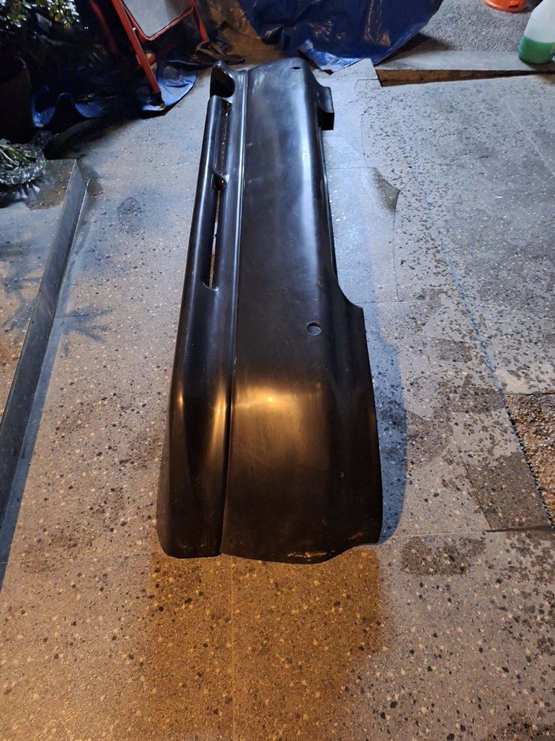 Mitsubishi Galant VR-4 Facelift Rear Bumper (Category: Body Parts and Accessories) located in Paranaque City. Submitted by dpmnmlst (Listing ID 1462925944, Image 2). Description: Brand new Plastic version, no warping.