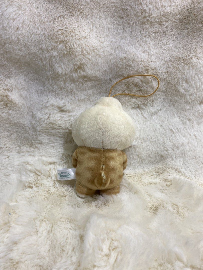Mofusand Nyanko pork bun plush charm (Category: Plushies & Soft Toys) located in Kalibo. Submitted by ollie_stuffshop (Listing ID 1463116857, Image 2). Description: Before you send your inquiries: ❗️Last Price is already posted ❗️Manage your expectations, WYSIWYG ❗️May need washing ❗️Dropoff is every Wednesday & Sunday - Adorable Mofusand cat plush toy - Features a cute hood - Soft and squishy texture - Includes a convenient hanging loop - Approx