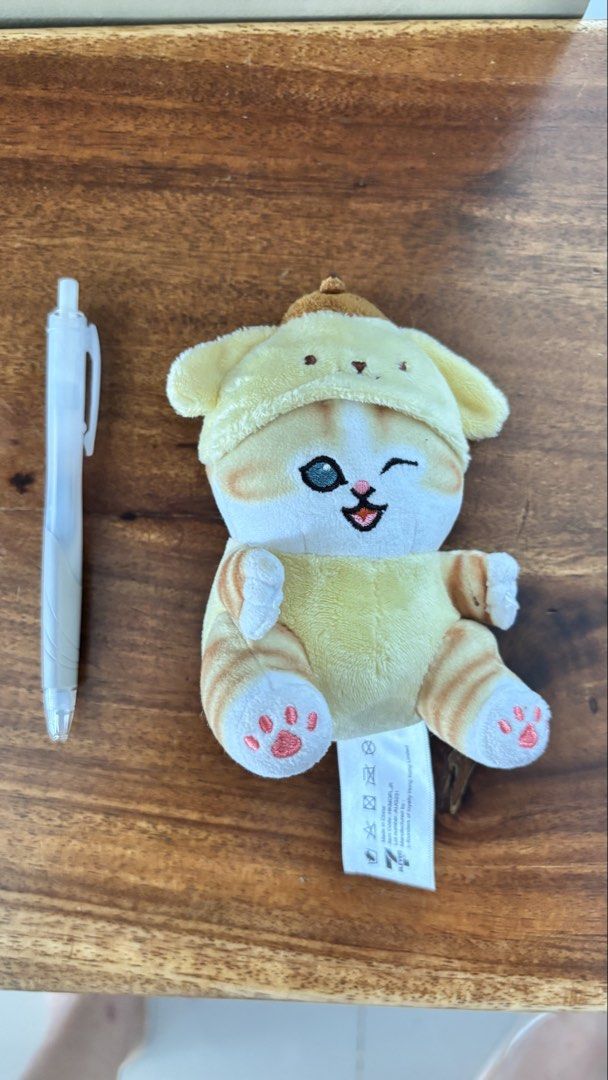 Mofusand x Pompompurin plushie (Category: Plushies & Soft Toys) located in Calamba. Submitted by cur8d (Listing ID 1463028928, Image 1). Description: 7-Eleven item.