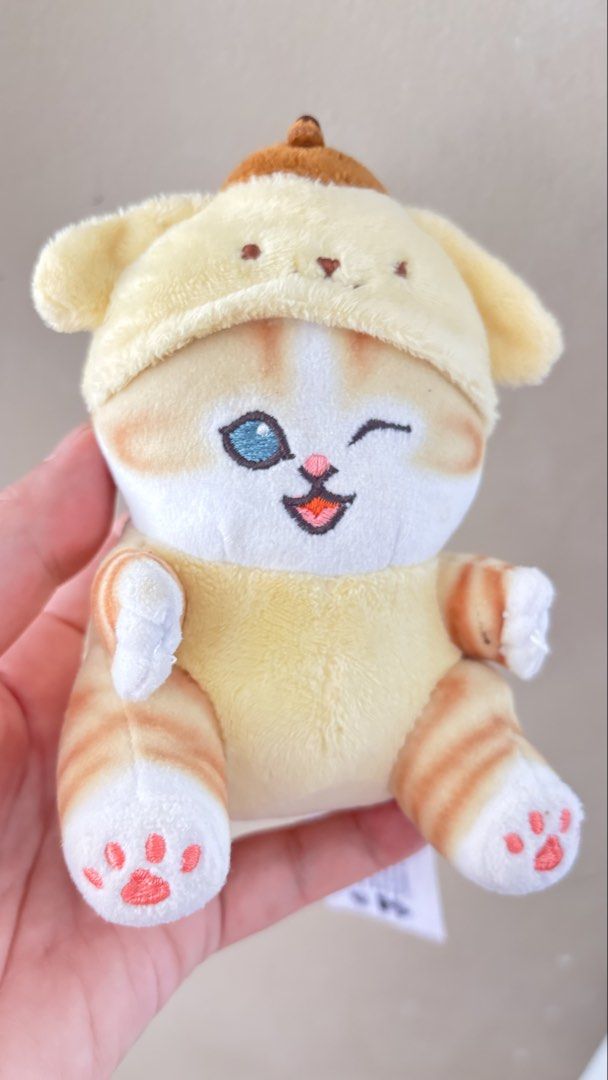 Mofusand x Pompompurin plushie (Category: Plushies & Soft Toys) located in Calamba. Submitted by cur8d (Listing ID 1463028928, Image 2). Description: 7-Eleven item.