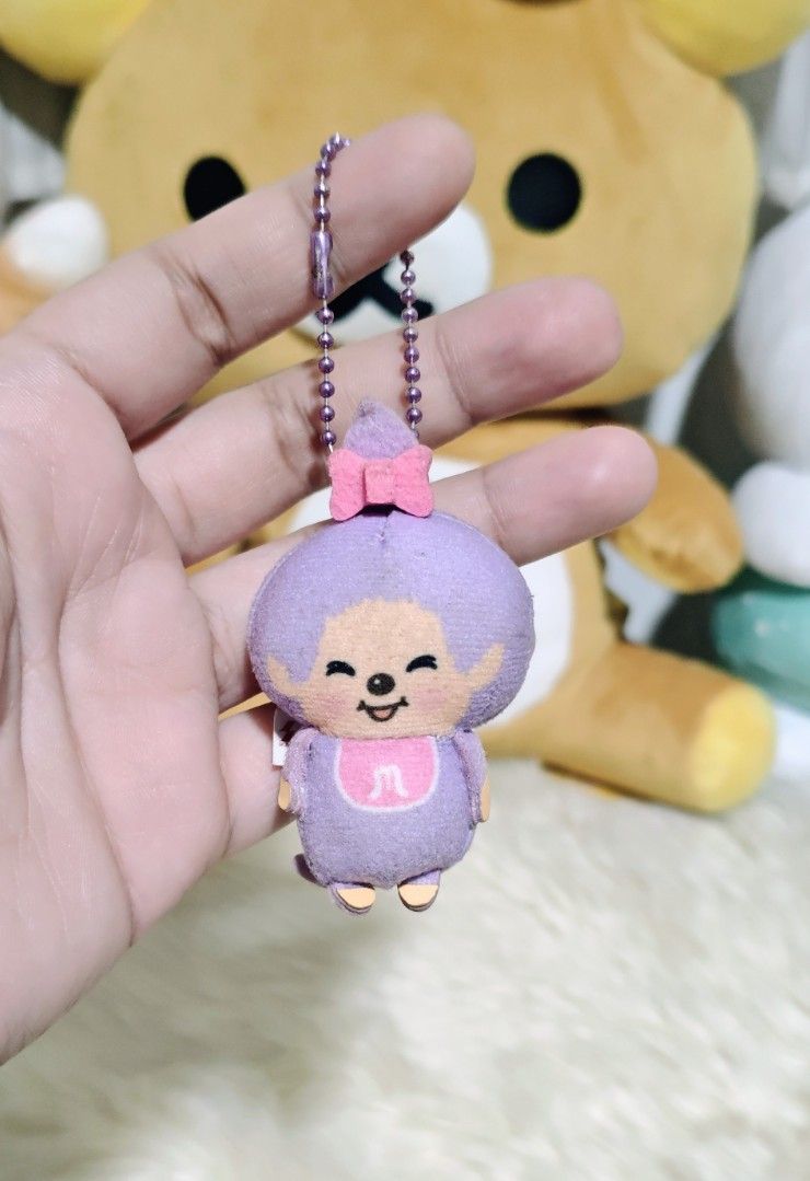 Monchichi charm (Category: Plushies & Soft Toys) located in Manila. Submitted by yourfavoritethings7 (Listing ID 1462978050, Image 1). Description: with minimal dirt.