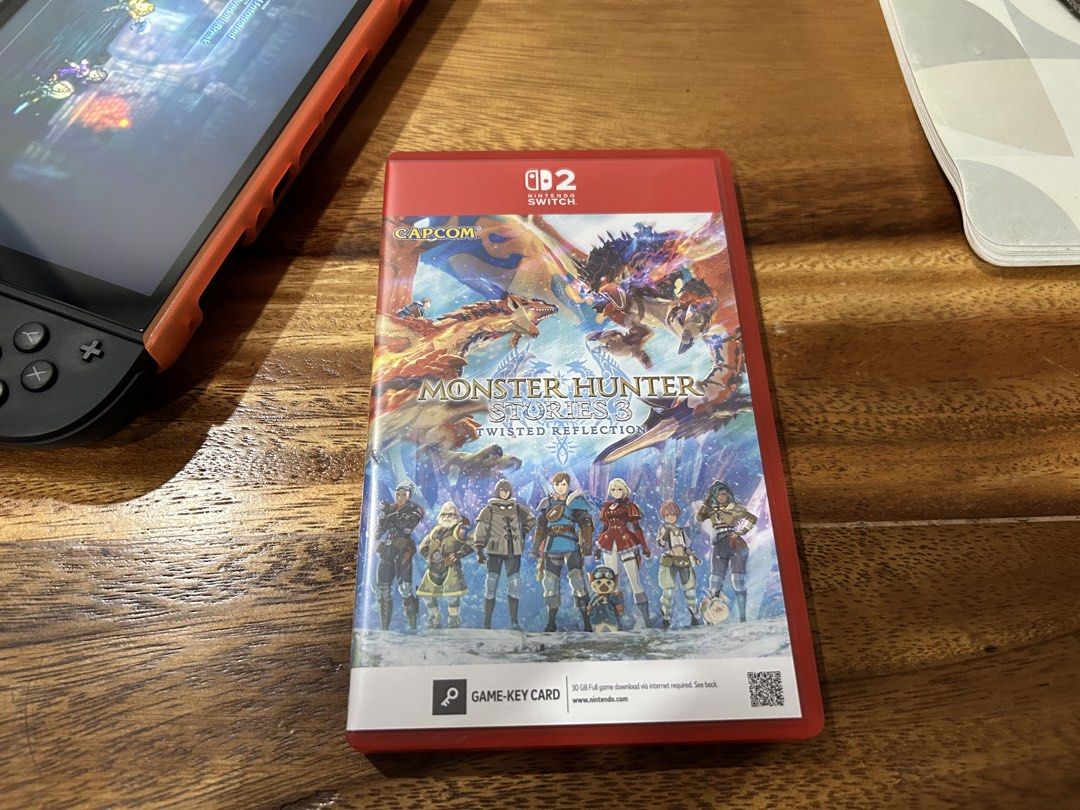Monster Hunter Stories 3 : Twisted Reflection Switch 2 Edition (Category: Nintendo) located in Manila. Submitted by momonjii (Listing ID 1462990721, Image 1). Description: - Monster Hunter Stories 3: Twisted Reflection for Nintendo Switch 2 - Includes game cartridge - Ready for adventure! - Paranaque Area LAST PRICE MOP : GCash Same Day Delivery available. Shipping from Paranaque at buyer's risk and expense. Payment first..