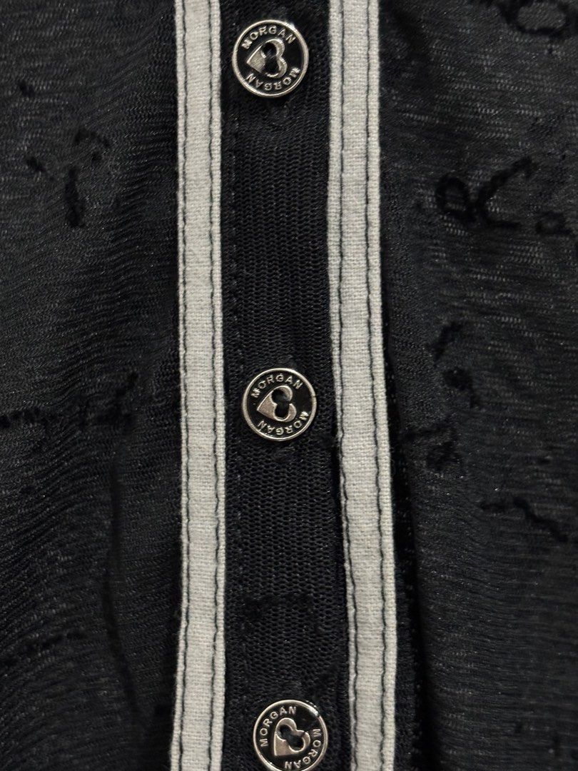morgan de toi mesh cardigan (Category: Others Tops) located in Makati City. Submitted by metalsmith (Listing ID 1463076104, Image 3). Description: .
