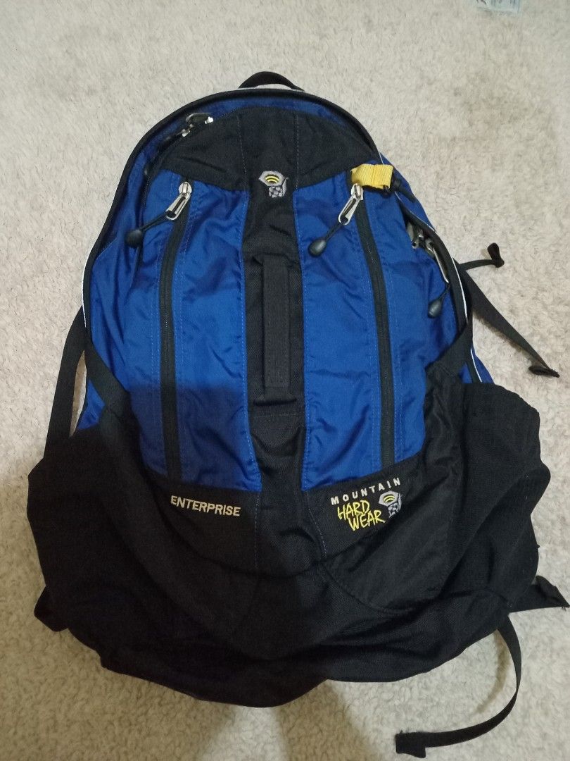 Mountain Hardwear Enterprise Backpack (Category: Backpacks) located in Tagum. Submitted by jasraggamuffin (Listing ID 1463037650, Image 1). Description: Mountain Hardwear 31 Liters Durable Cordura Fabric Made in the Philippines Multiple pockets and external straps for gear organization With laptop compartment.