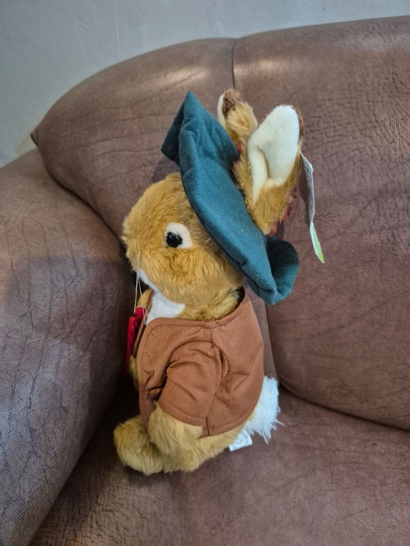 MR. BENJAMIN BUNNY (Peter Rabbit) (Category: Plushies & Soft Toys) located in Las Pinas. Submitted by peacock.treasures (Listing ID 1463103288, Image 2). Description: Peter Rabbit cousin Mr Benjamin Bunny Brand New with Paper Tag 11" Tall Perfect for Collections.