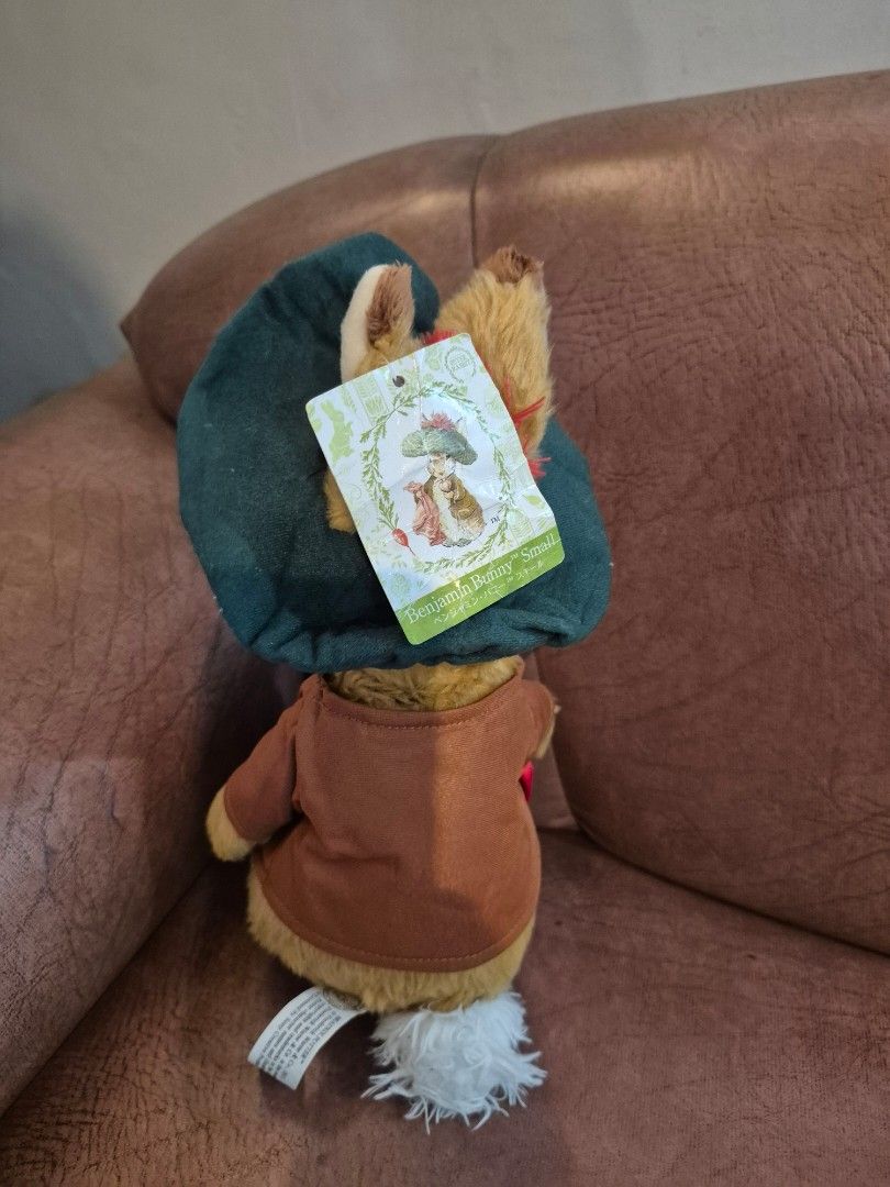 MR. BENJAMIN BUNNY (Peter Rabbit) (Category: Plushies & Soft Toys) located in Las Pinas. Submitted by peacock.treasures (Listing ID 1463103288, Image 3). Description: Peter Rabbit cousin Mr Benjamin Bunny Brand New with Paper Tag 11" Tall Perfect for Collections.
