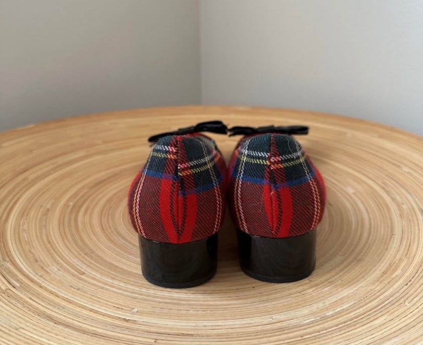 Naturalizer - Red Plaid Low Heel Pumps (Category: Heels) located in Quezon City. Submitted by cheerupbby (Listing ID 1463072477, Image 2). Description: Personal item. I will ship when I get back to the Philippines from Canada in Nov 2026 or February 2027. Note: I will only bring what is SOLD. 📍 QC - location sa pinas Can ship thru lalamove or j&t.