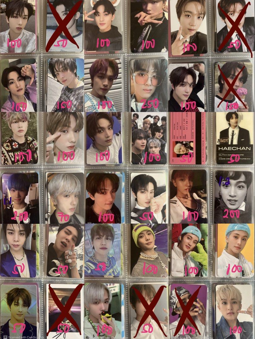 NCT Dream Photocards - Various Members & Prices (Category: K-Wave Merchandise) located in Quezon City. Submitted by lov3nono (Listing ID 1462902442, Image 2). Description: - FOLLOW RATIO - prices on pic + pf + sf mop: gcash / gotyme mod: direct jnt payo/3 days @no_hyuck on x .