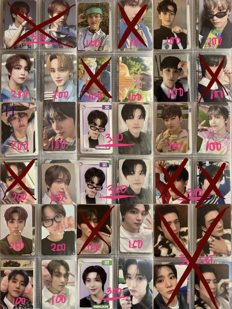 NCT Dream Photocards - Various Members & Prices (Category: K-Wave Merchandise) located in Quezon City. Submitted by lov3nono (Listing ID 1462902442, Image 1). Description: - FOLLOW RATIO - prices on pic + pf + sf mop: gcash / gotyme mod: direct jnt payo/3 days @no_hyuck on x .
