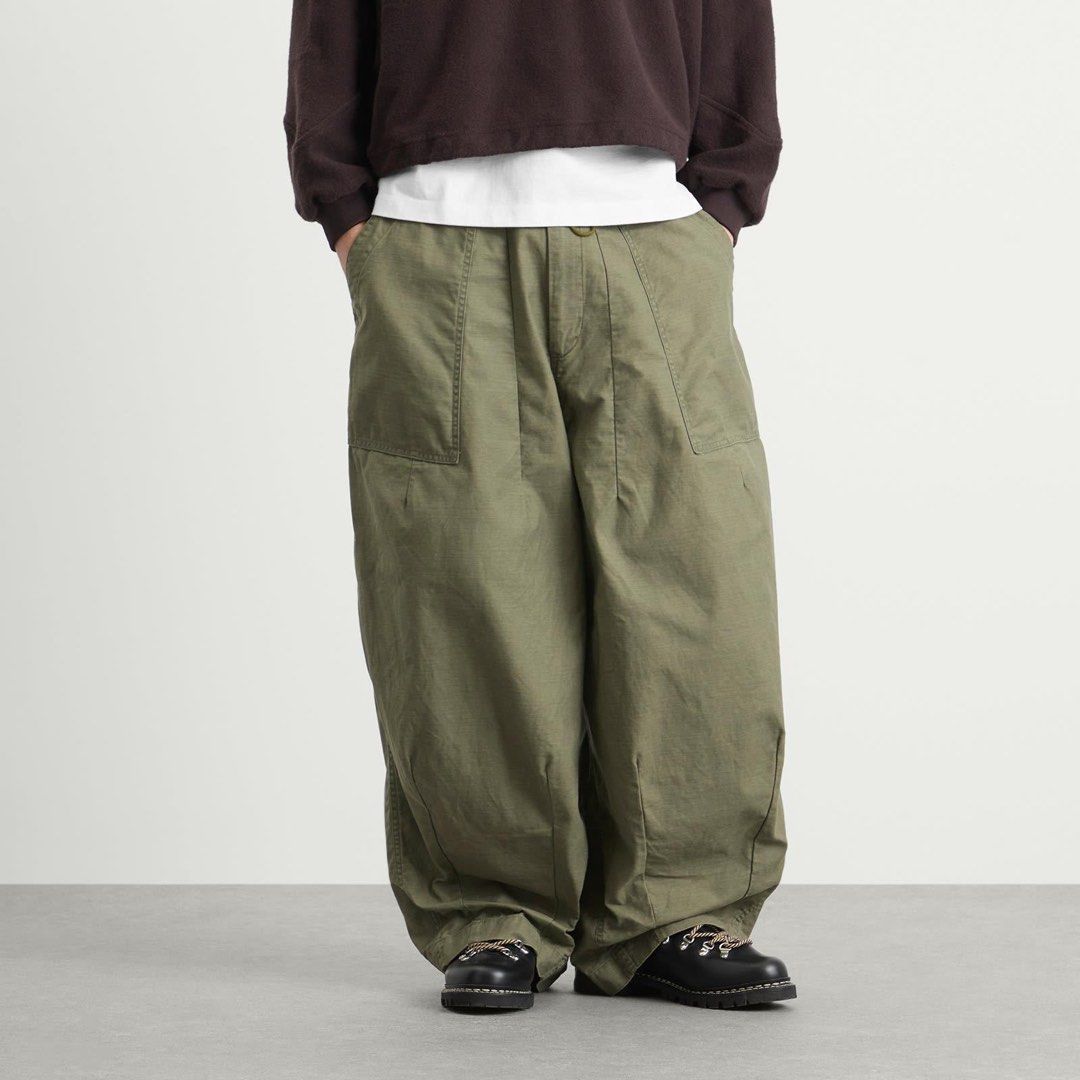 NEEDLES HD - FATIGUE PANTS (Category: Jeans) located in Lucena. Submitted by southsidekartell (Listing ID 1463062899, Image 1). Description: XL 34 - 36 WAIST IN GREAT CONDITION NO MAJOR ISSUES NEED WASH ONLY .