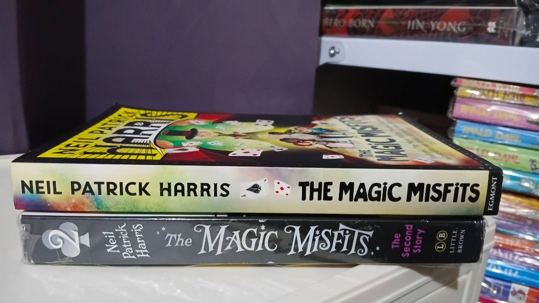NEIL PATRICK HARRIS - THE MAGIC MISFITS BOOK BUNDLE - PB (2 BOOKS) (Category: Storybooks) located in Cagayan de Oro. Submitted by crome2024 (Listing ID 1462948424, Image 1). Description: .